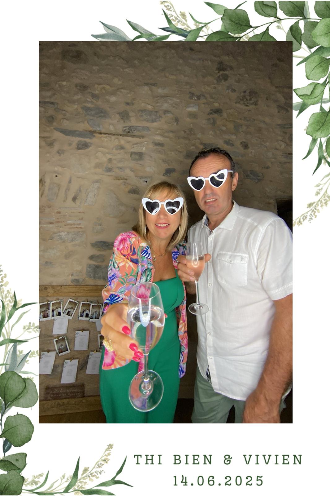 29juin mariage location Photobooth, fontaine à cocktail, livre d'or, Carcassonne, Aude